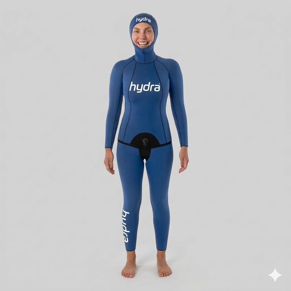 Hydra Blue Women 1.5mm Jarse Serbest Dalış Elbisesi