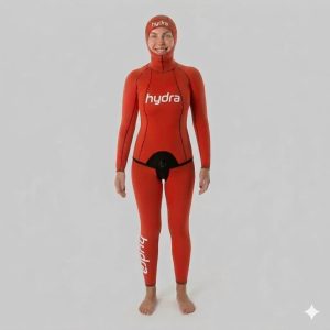 Hydra Red Women 3mm Jarse Serbest Dalış Elbisesi